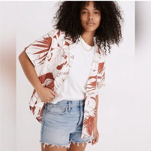 Madewell relaxed denim shorts 26